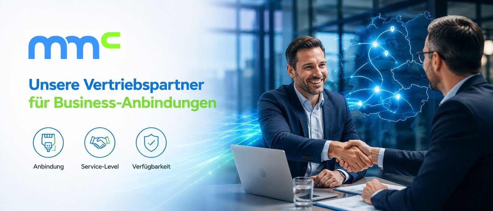 Unsere Vertriebspartner für Business-Anbindungen – Anbindung, Service-Level, Verfügbarkeit
