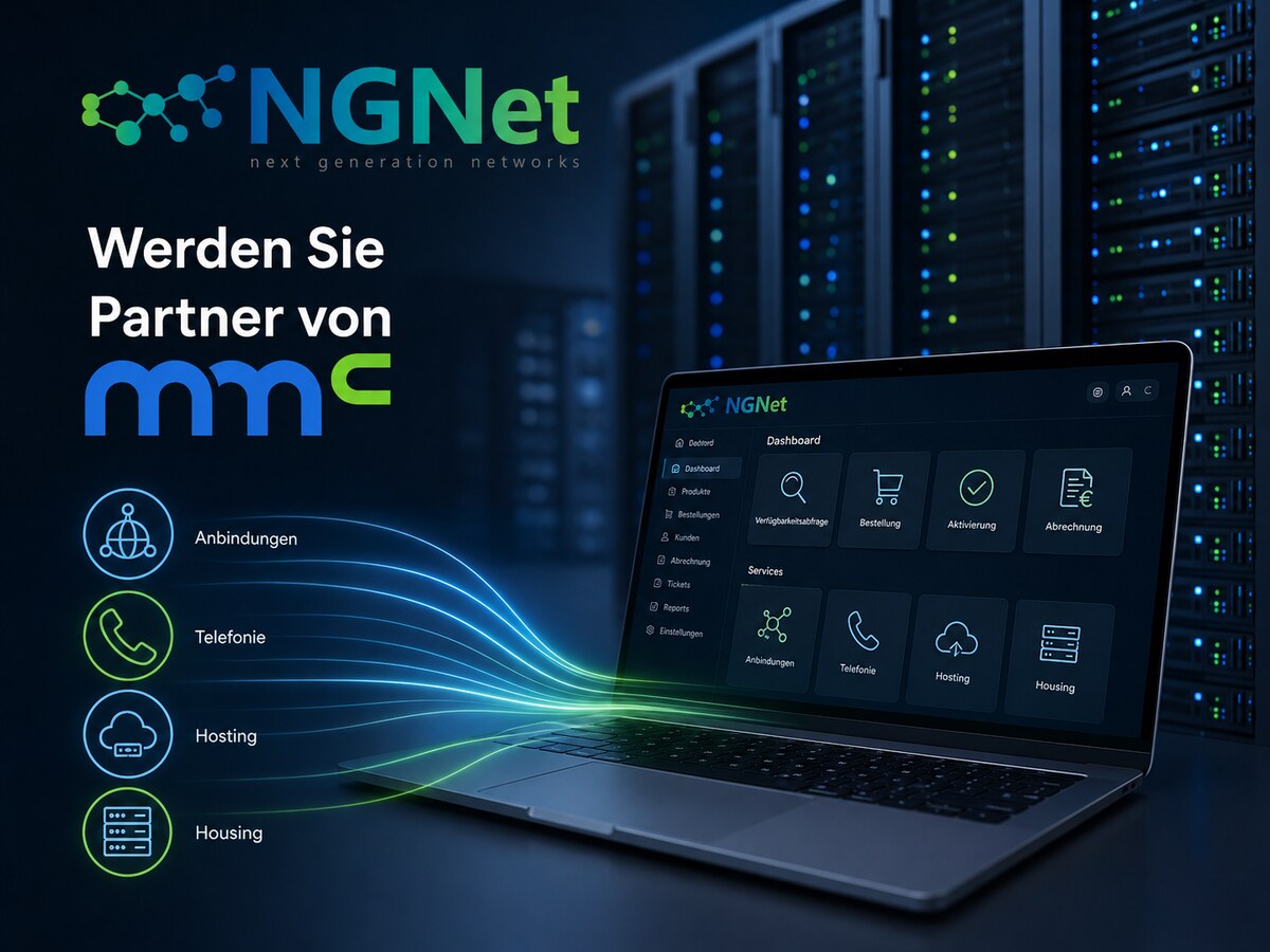 Werden Sie Partner von mmc – vollautomatisiert über das NGNet Partnerportal