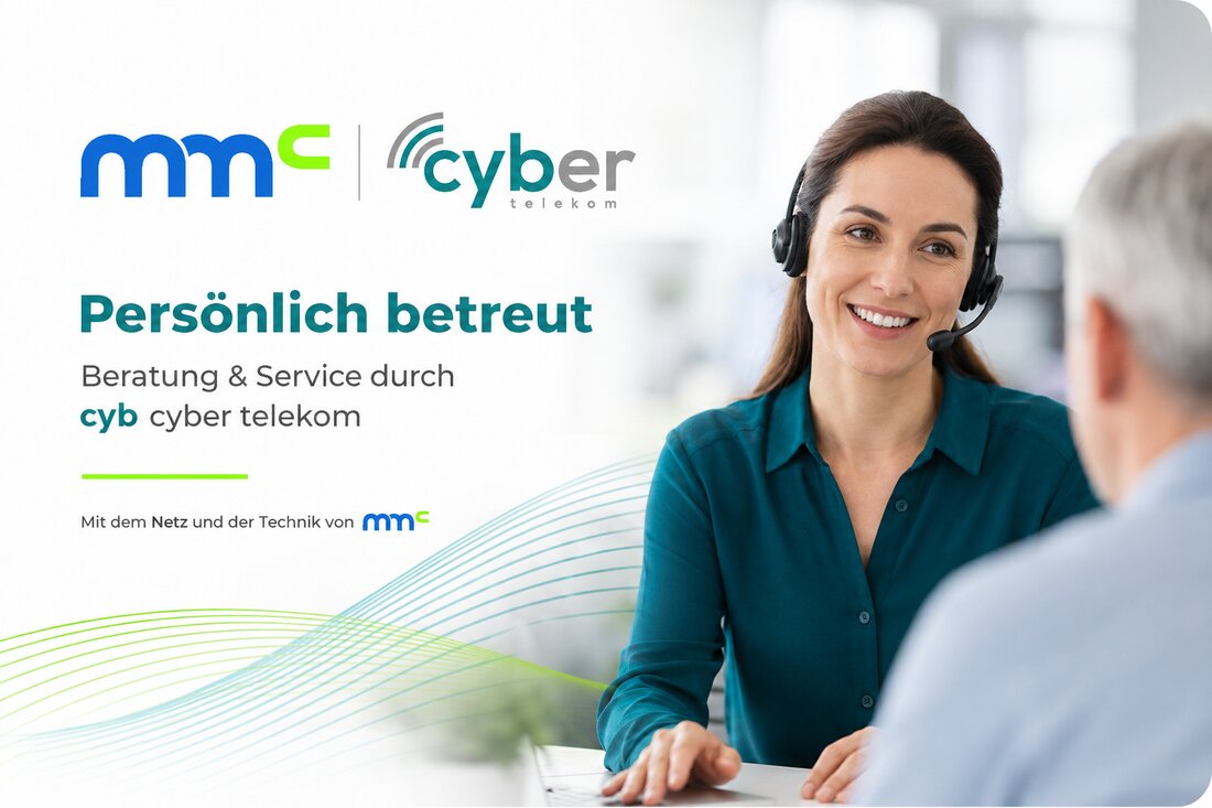 Persönlich betreut – Beratung und Service durch unser Tochterunternehmen cyb
